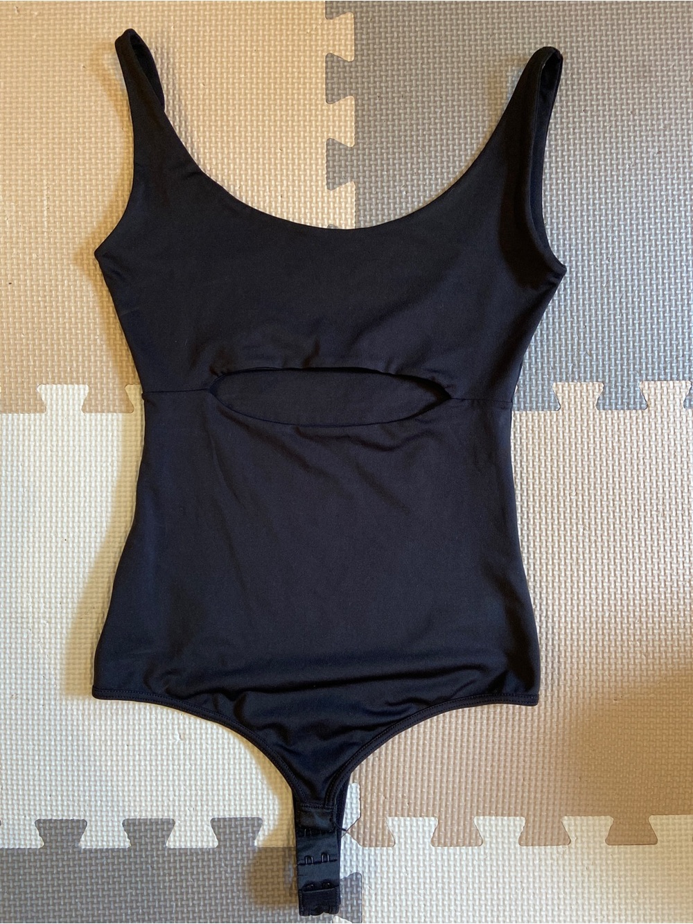 Black bodysuit Front Cutout